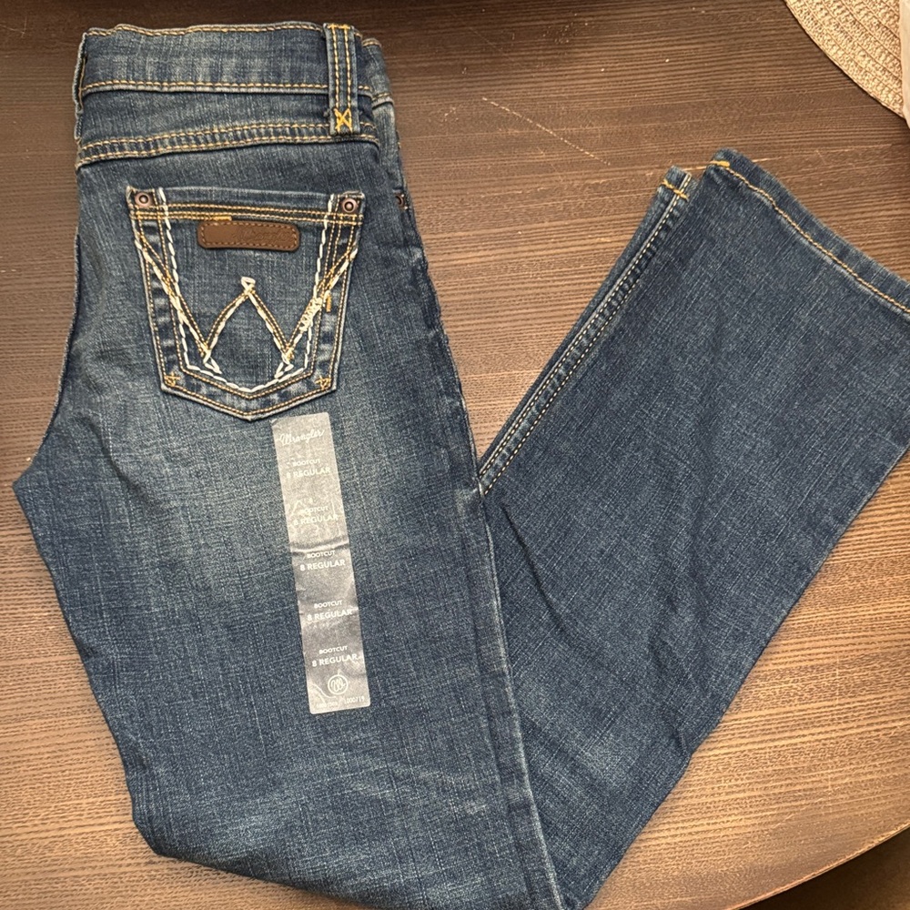 Wrangler Kids Dark Blue Jeans
